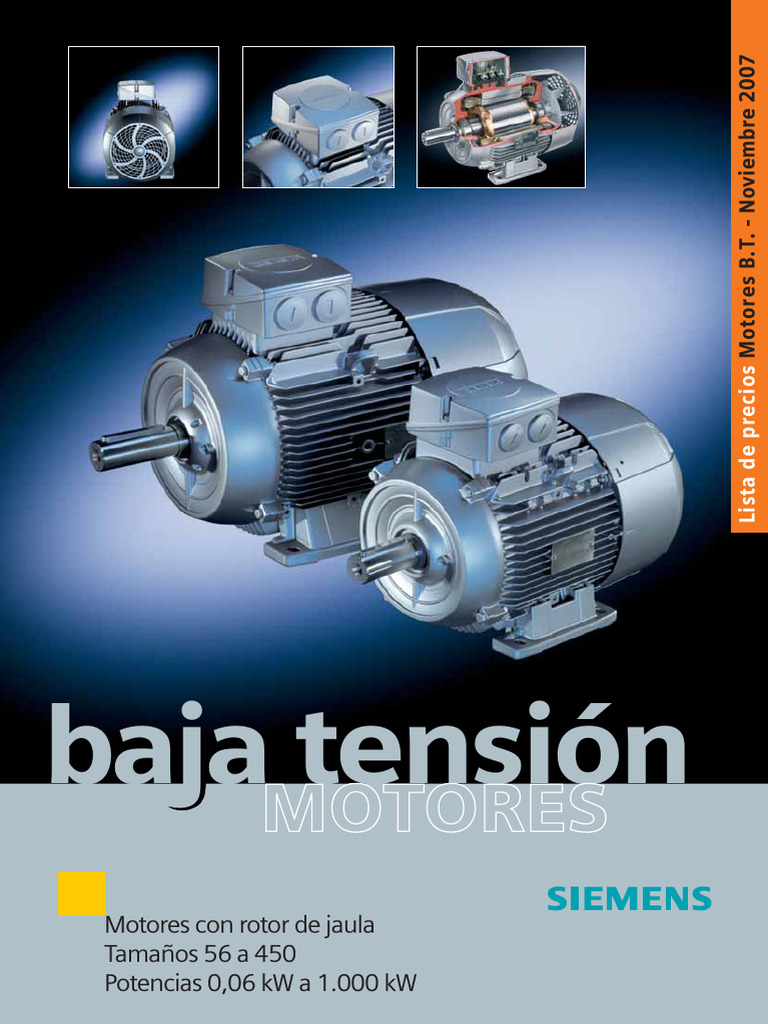 Lista de Precios Motores B.T. 2007 | PDF | Cantidades fisicas