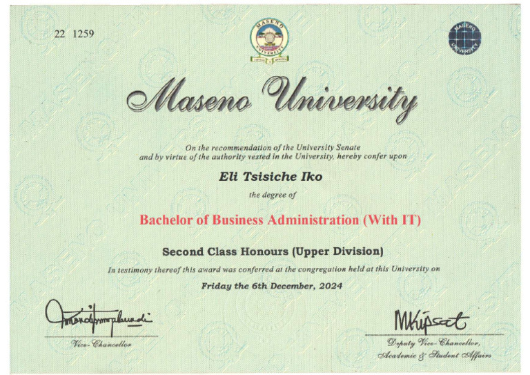 Degree Scan | PDF