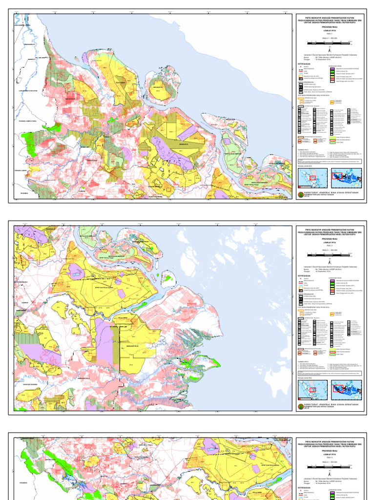 Peta Hutan Lindung Riau 2024 | PDF
