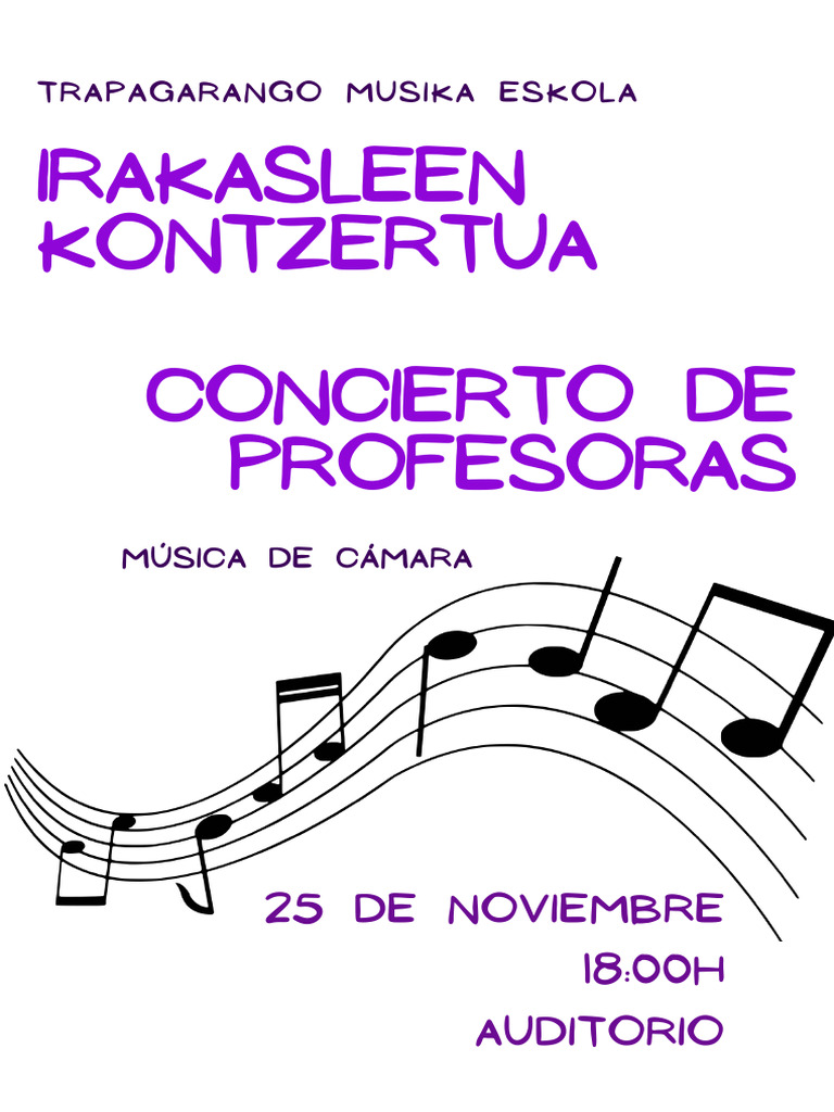 Musical Notes Concert Program Pdf