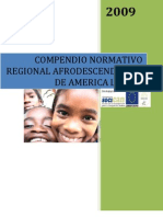 Compendio Normativo Regional Afrodescendiente de America Latina