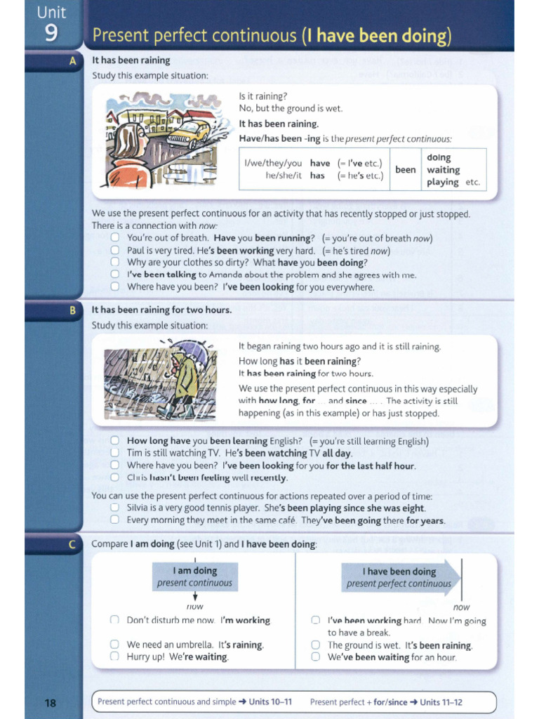 Present Perfect Continuous Pdf