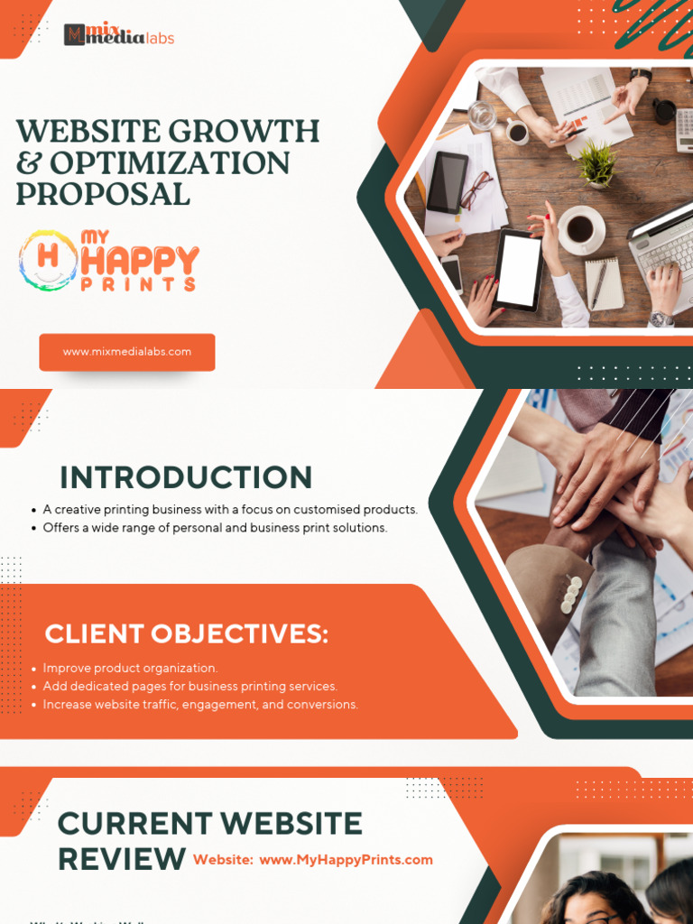 Website Growth & Optimization Proposal | PDF | Search Engine ...