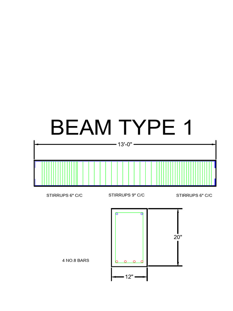 Beam Drawing Model | PDF