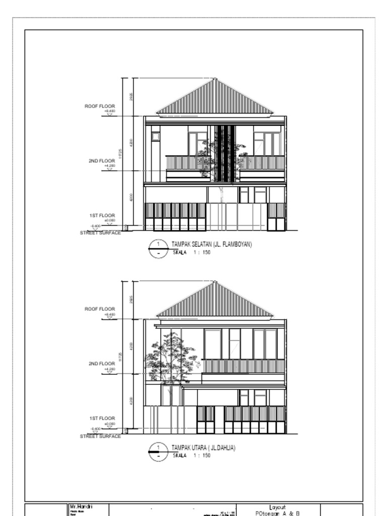 Building Floor Plans and Elevations | PDF