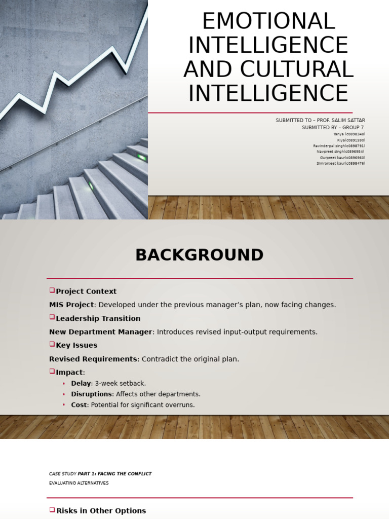Emotional Intelligence and Cultural Intelligence | PDF | Conflict ...