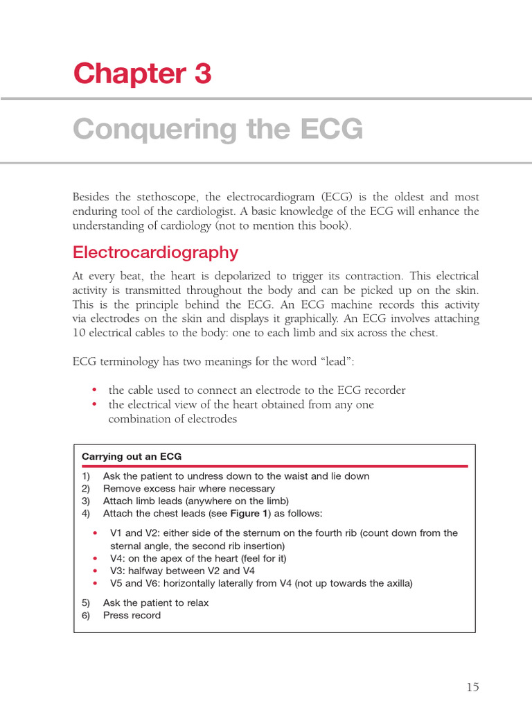 Understanding ECG Basics and Procedure | PDF | Electrocardiography ...