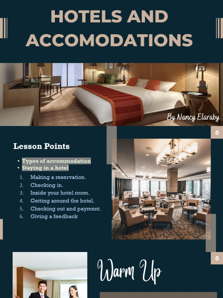 Hotel Stay Guide: Reservations to Checkout | PDF | Hotel | Motel