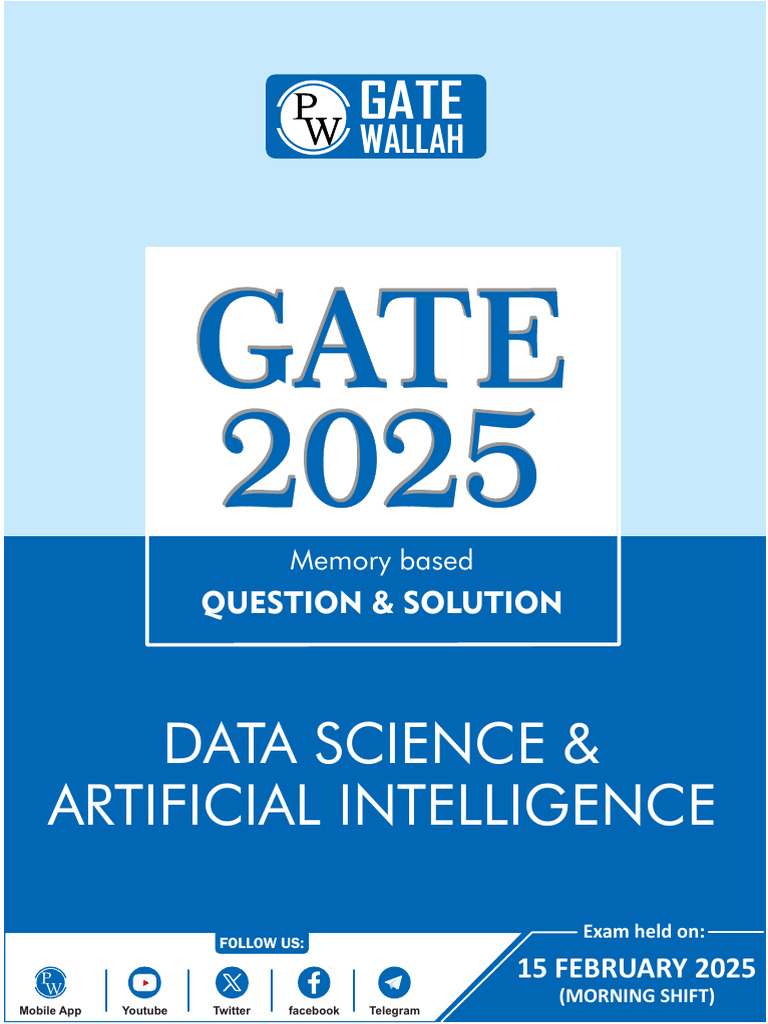 Gate 2025 | PDF | Algorithms | Algorithms And Data Structures
