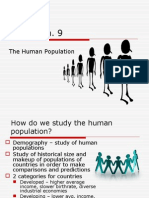 Unit 3 Ch 9 Human Populations