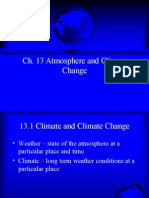 Ch 13 Atmosphere and Climate Change