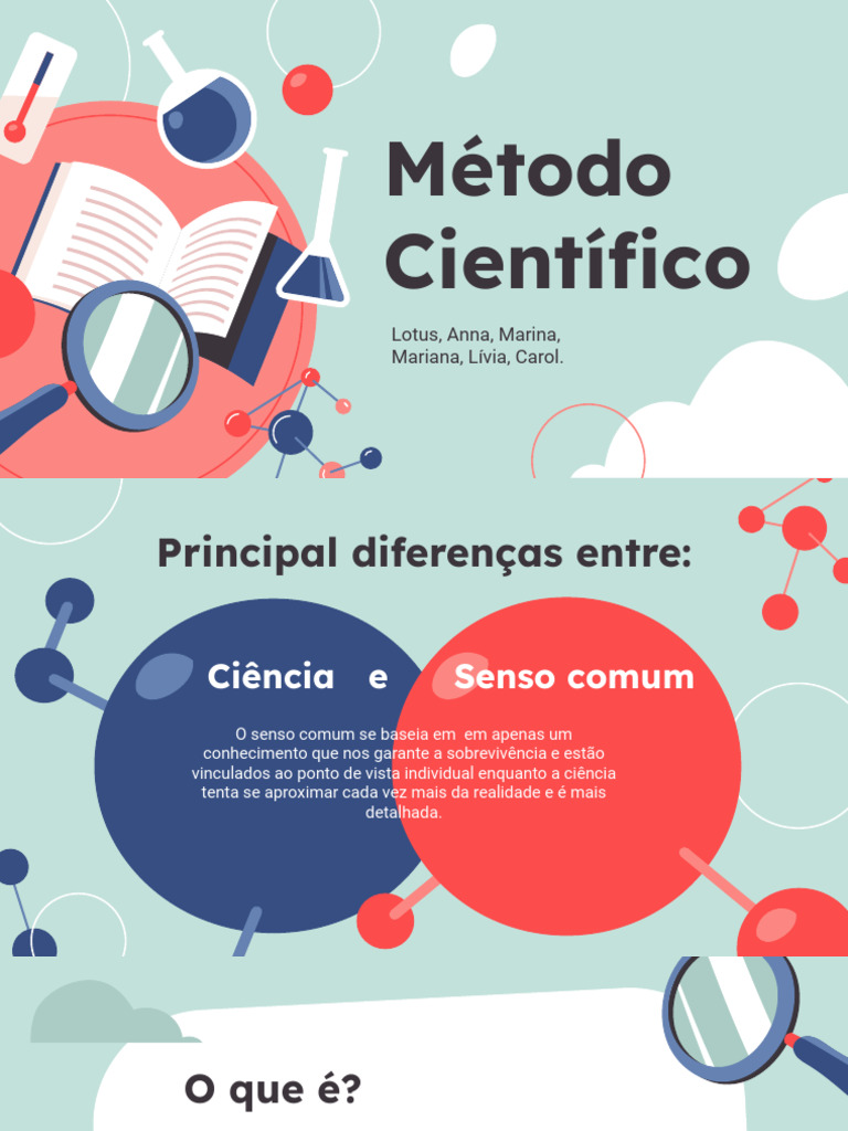Diferenças entre Ciência e Senso Comum | PDF | Método científico | Science