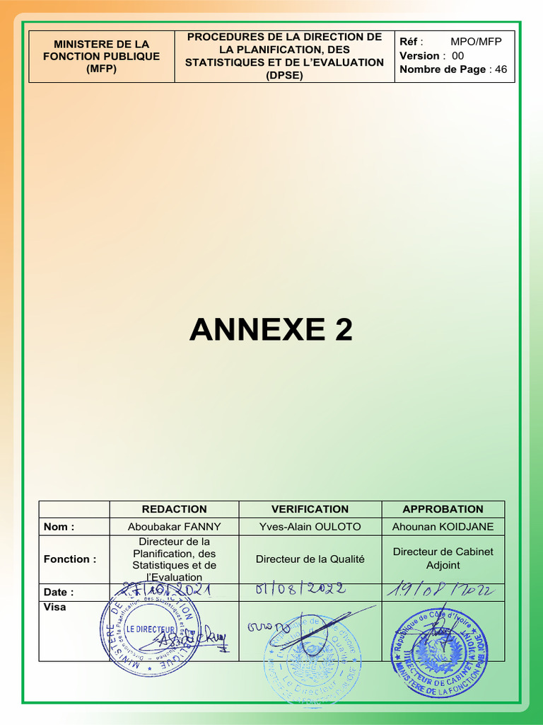 Annexe 21 | PDF