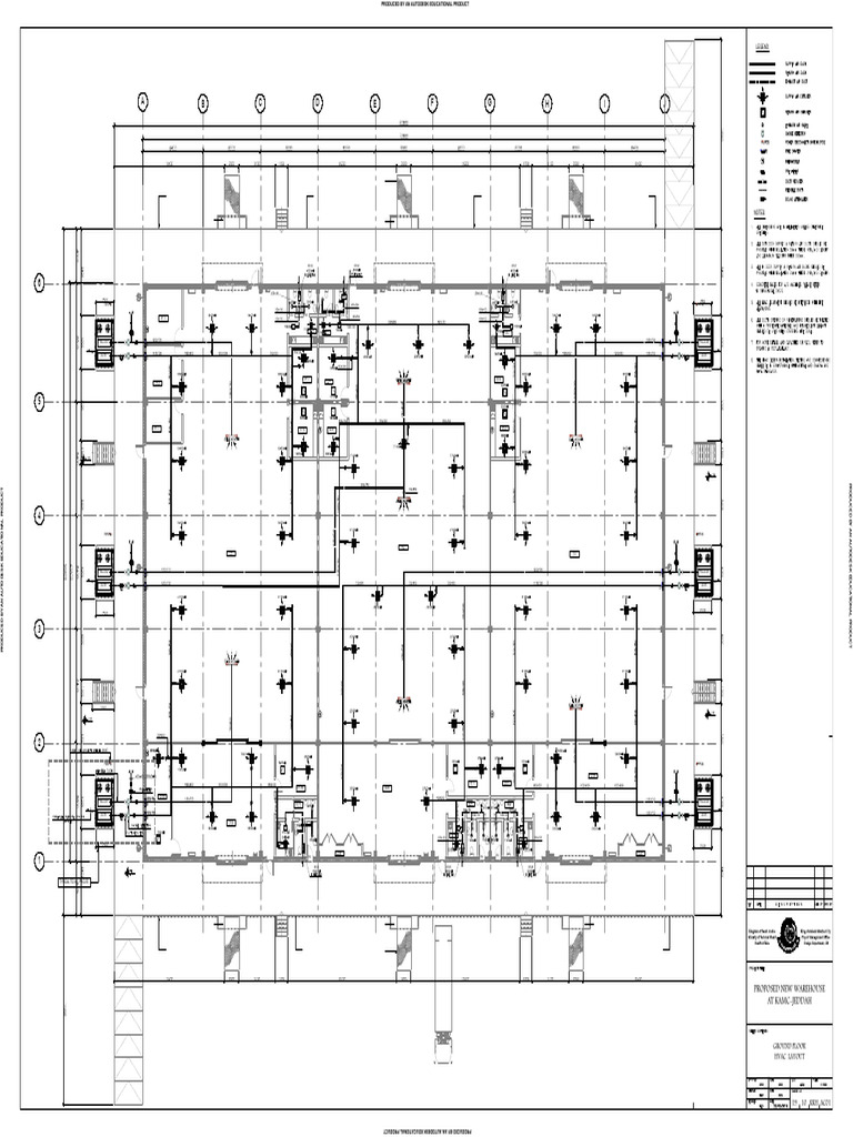 1910-Kkh - Ac01 - GF Hvac Layout | PDF
