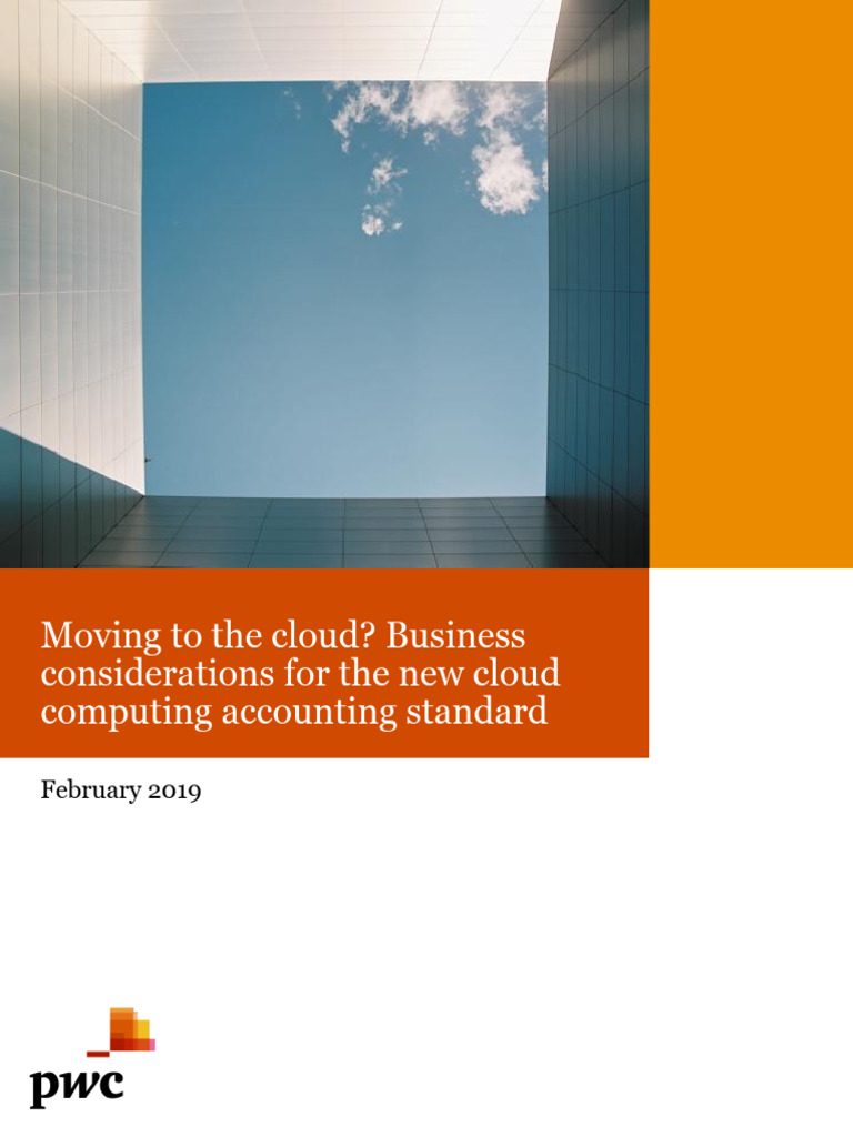 Cloud Computing Accounting Guidance | PDF | Cloud Computing | Software