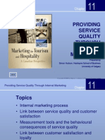 Providing Service Quality Through Internal Marketing