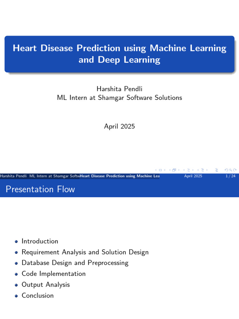 Heart Disease Prediction with AI Tools | PDF | Machine Learning | Deep ...