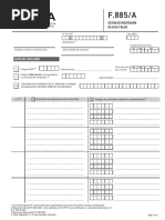 Instrucciones para Formulario F 885/A | PDF