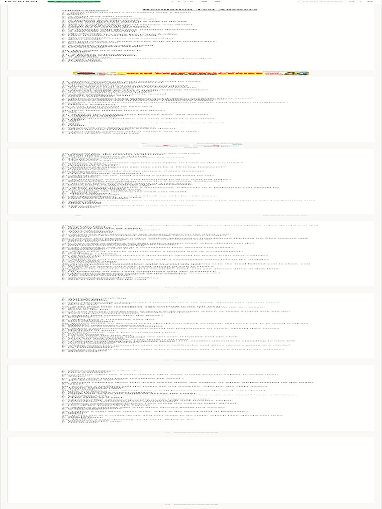 Regulation Test Answers for Drivers | PDF | Traffic Light | Traffic