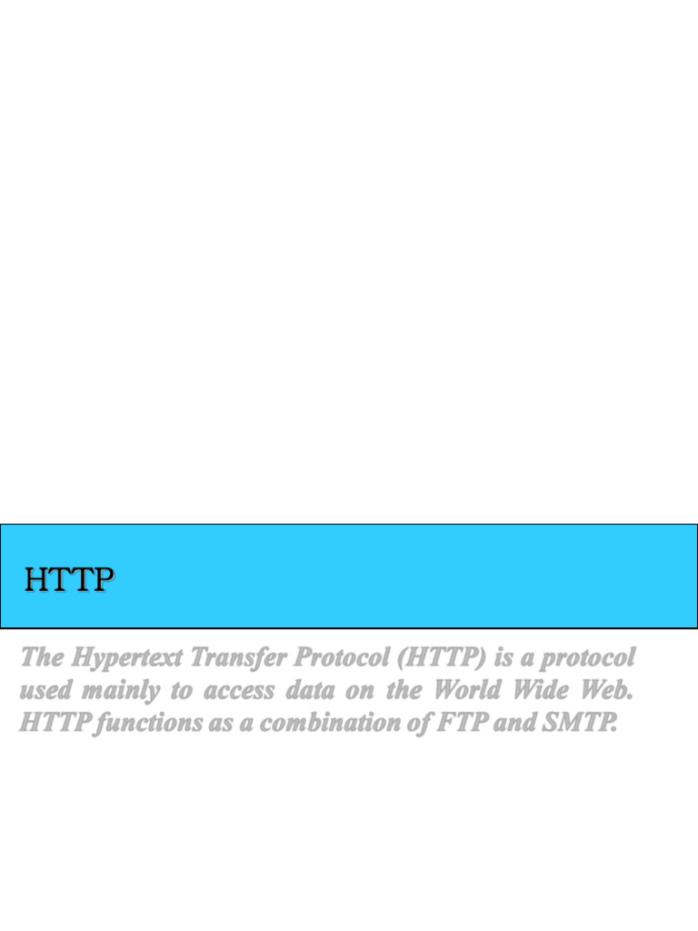 Understanding HTTP Protocol Basics | PDF