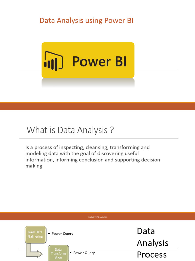 Power BI Data Analysis Guide | PDF | Data | Financial Accounting