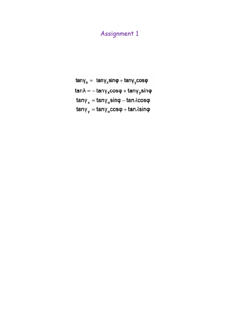 Assignment 1 | PDF