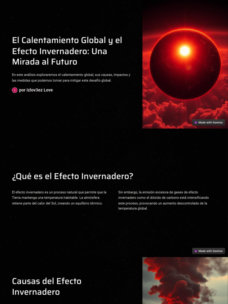 El Calentamiento Global y El Efecto Invernadero Una Mirada Al Futuro ...