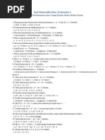 Soal Matematika Kelas 5 Kurikulum Merdeka | PDF