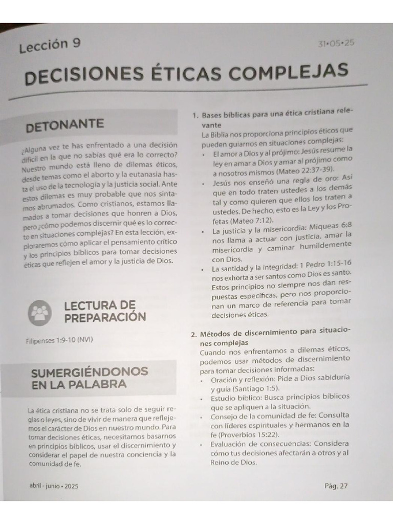 Viento Fresco Lección 9 | PDF