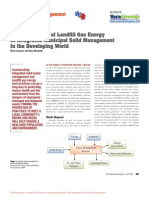 Landfill Gas Energy