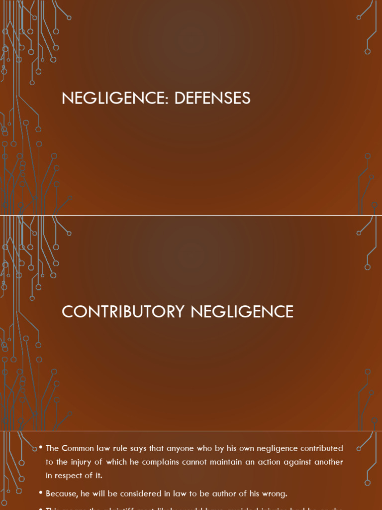 Modified Comparative Negligence Explained | PDF | Negligence ...
