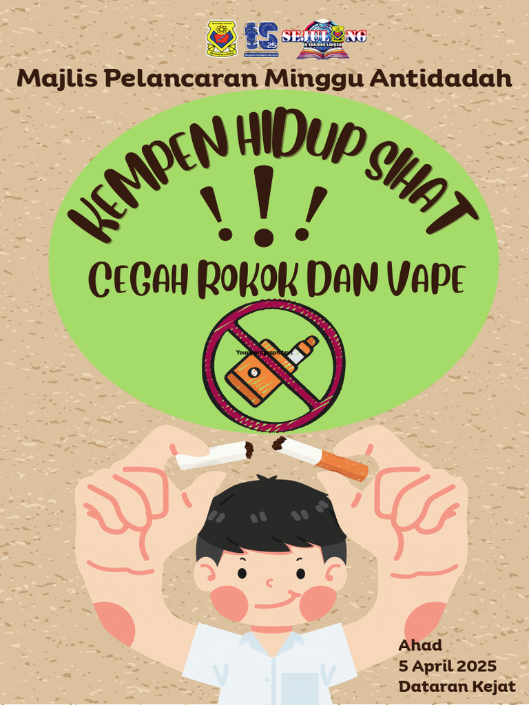Kempen Hidup Sihat Cegah Rokok 2025 | PDF