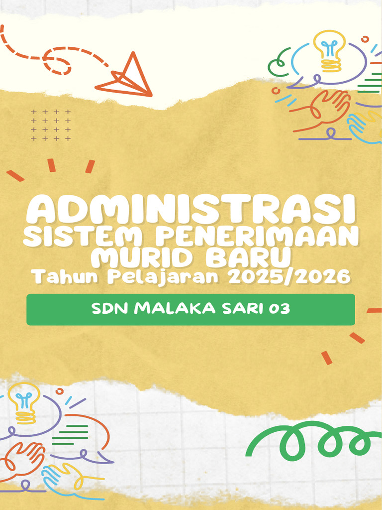 Cover Administrasi SPMB-Portait | PDF