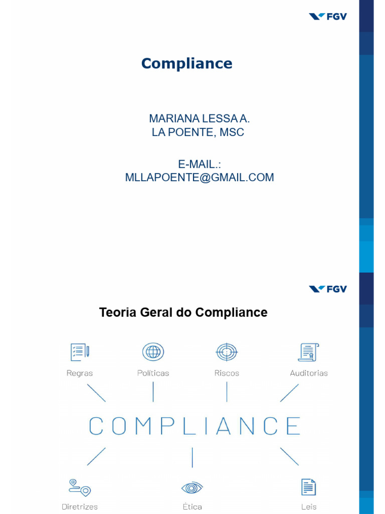 Estruturação do Programa de Compliance | PDF | Conformidade regulatória ...