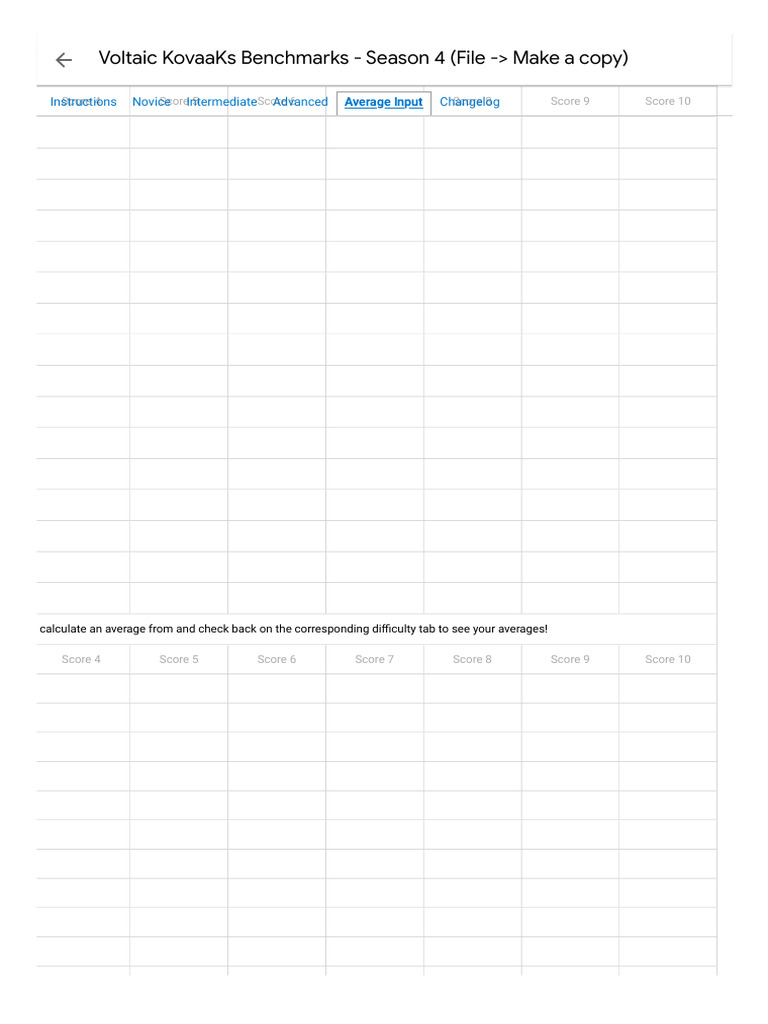 Voltaic KovaaKs Benchmarks - Season 4 (File - - Make a Copy) - Google ...