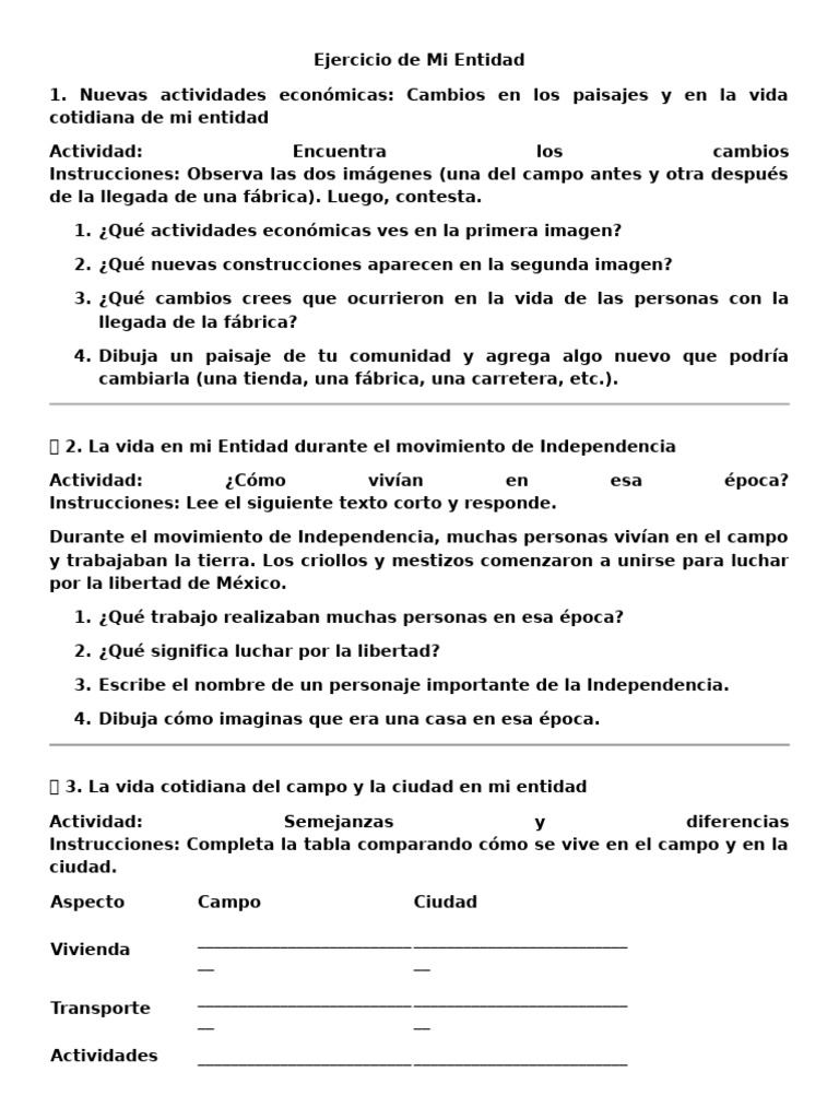 Ejercicio Tercero | PDF