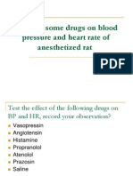 Effect of Some Drugs On Blood Pressure and - PPT Manal