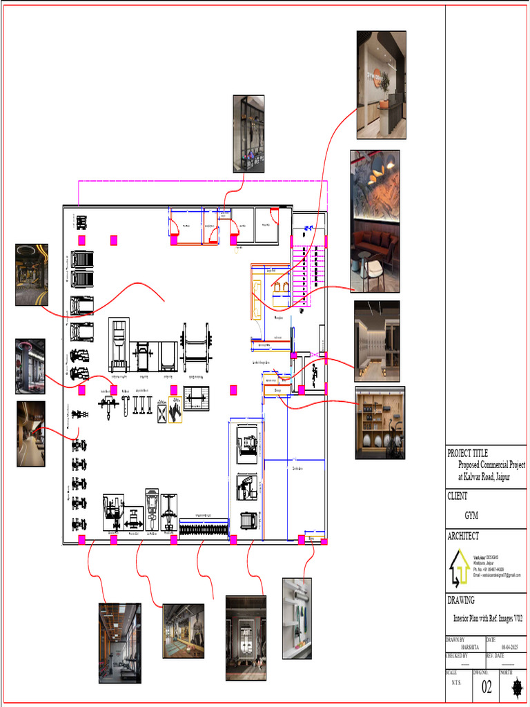 Gym Floor Plan Layout Design | PDF | Weight Training