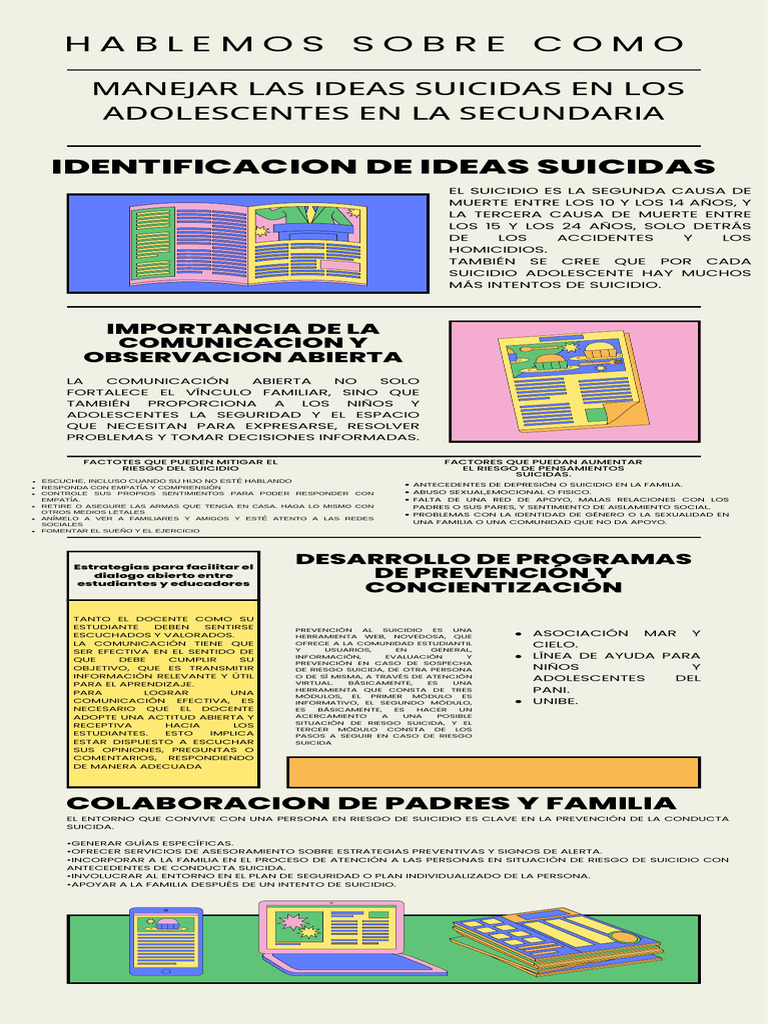 Prevención del Suicidio en Adolescentes | PDF | Suicidio | Adolescencia