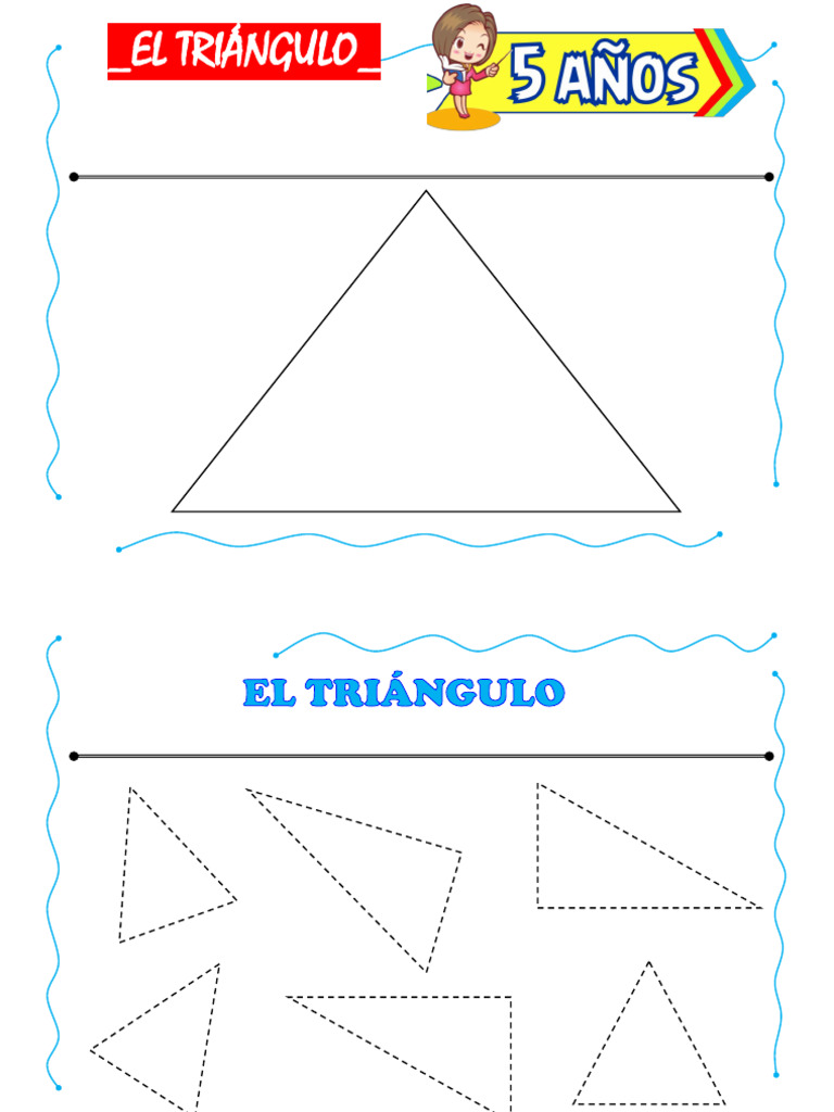 El Triángulo para Niños de 5 Años | PDF