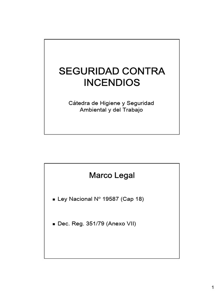 Seguridad y Prevención de Incendios | PDF | Fuego fatuo | Incendios