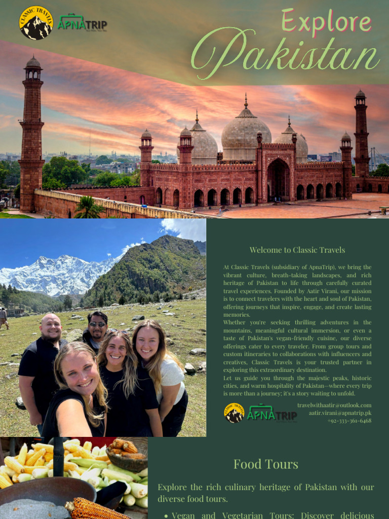 Discover Pakistan: Unique Travel Experiences | PDF | Foods | Cooking