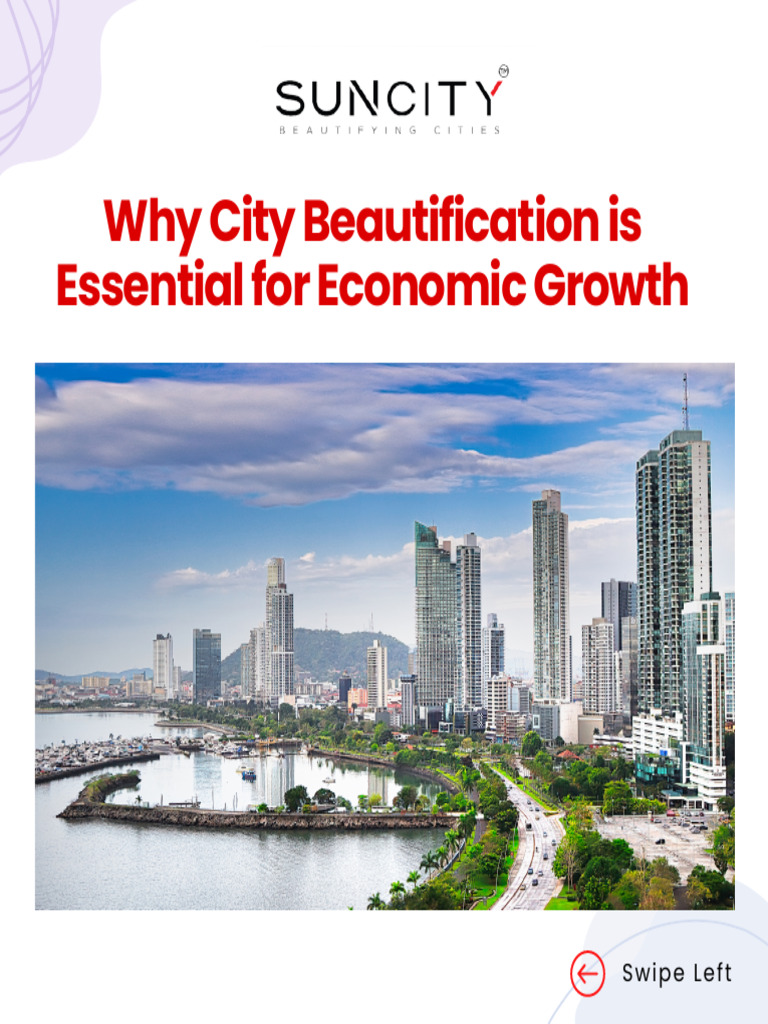 Why City Beautification Is Essential For Economic Growth | PDF