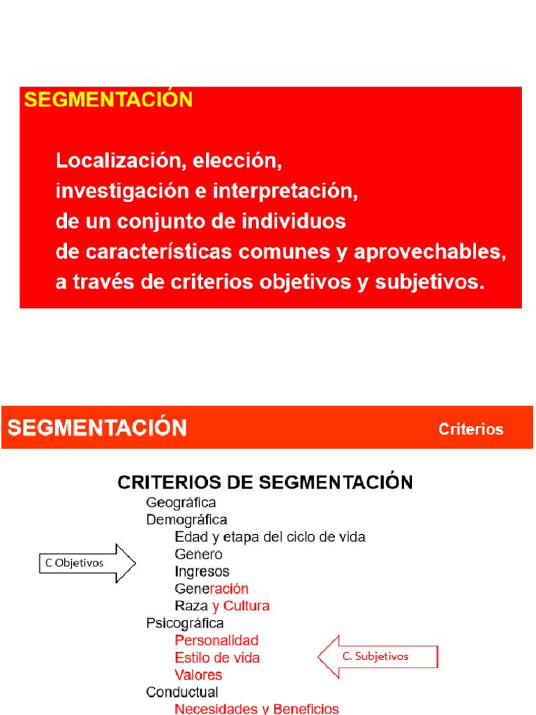 Segmentación ABC | PDF