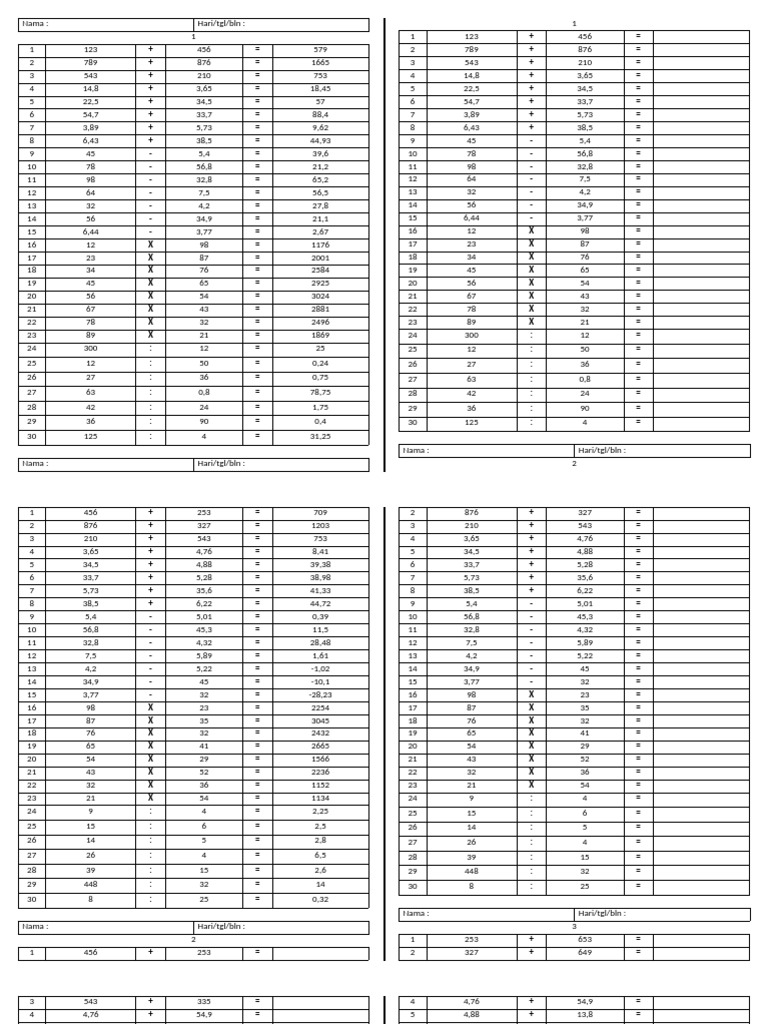 30 soal | PDF