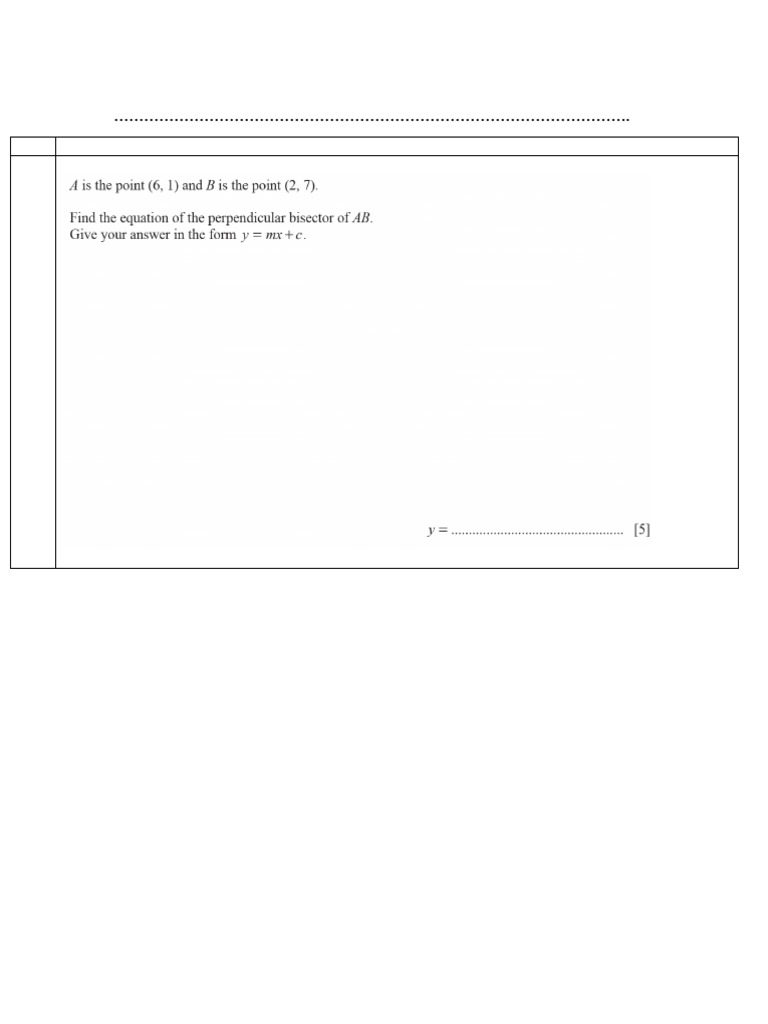 Test 02 Straight Line | PDF