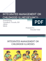 Integrated Management On Childhood Imci Report