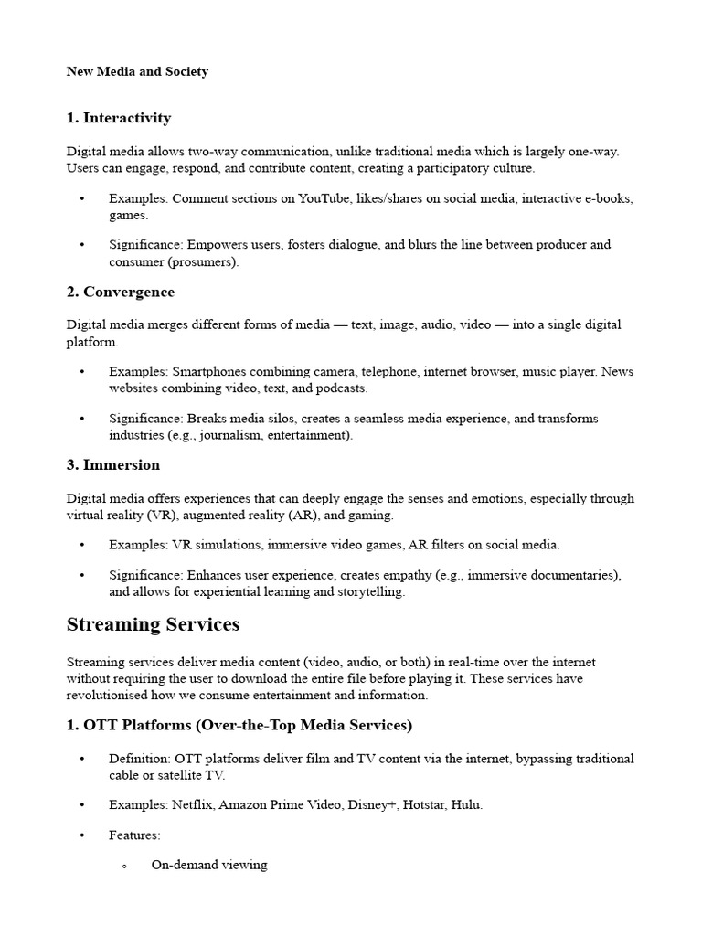 New Media and Society General Topics | PDF | Cyberbullying | Social Media