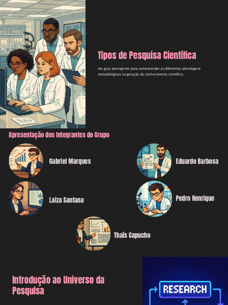 Tipos de Metodologia de Pesquisa Científica | PDF | Método científico ...