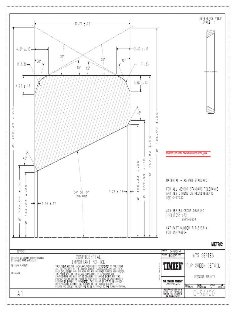 Controlled Copy Drawing Issued To 476 by Til - Sqa On 10-Jul-2019 | PDF